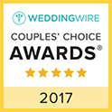 WeddingWire Couples' Choice Award Winner 2017